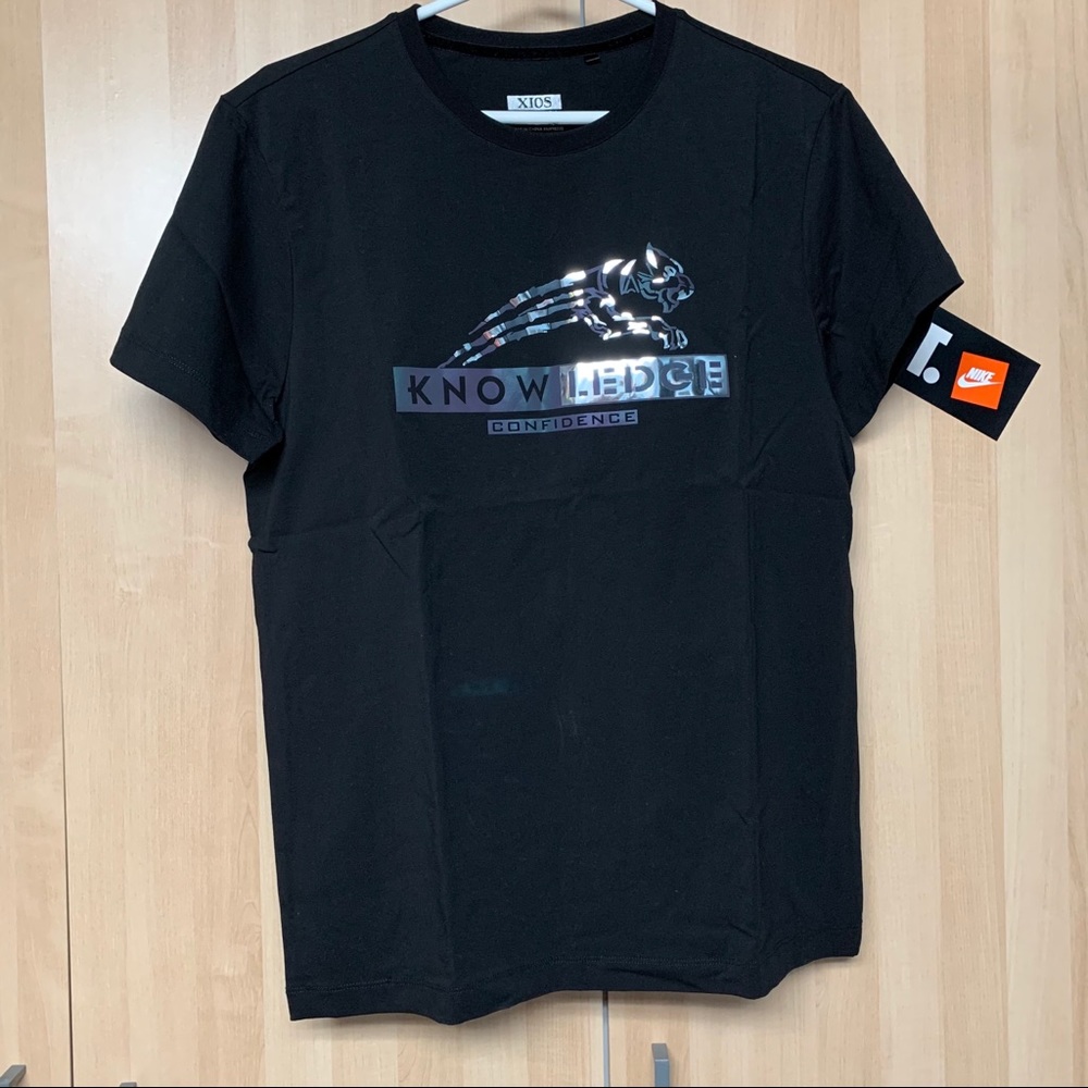 XIOS Black Graphic Tee